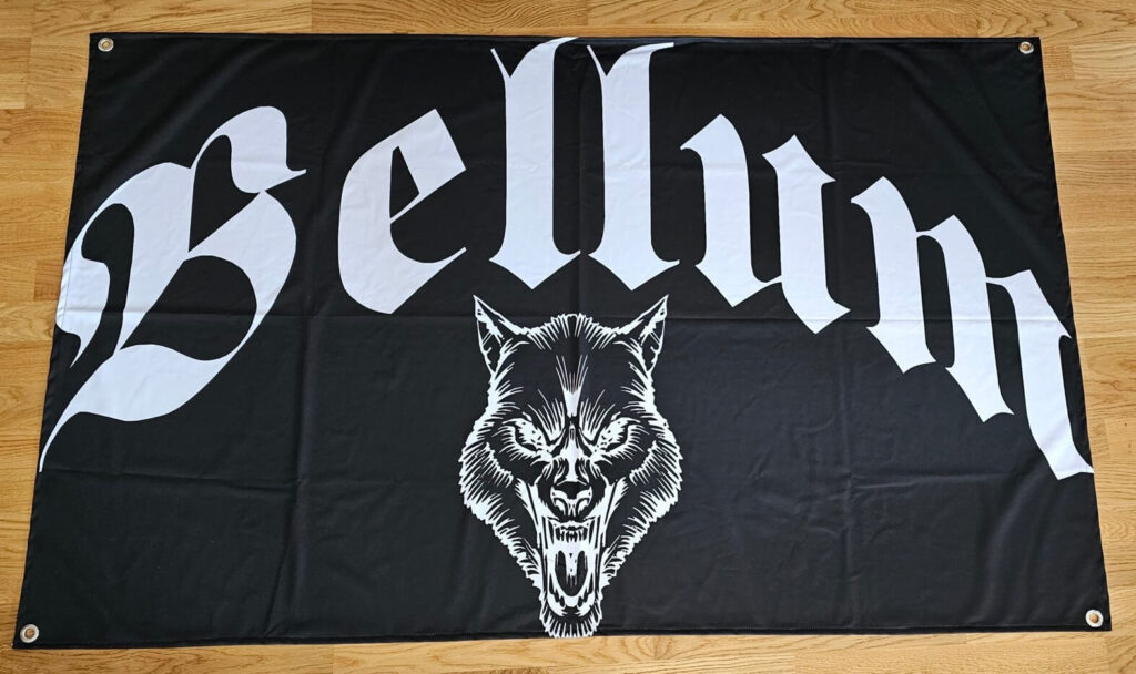 Bellum väggflagga