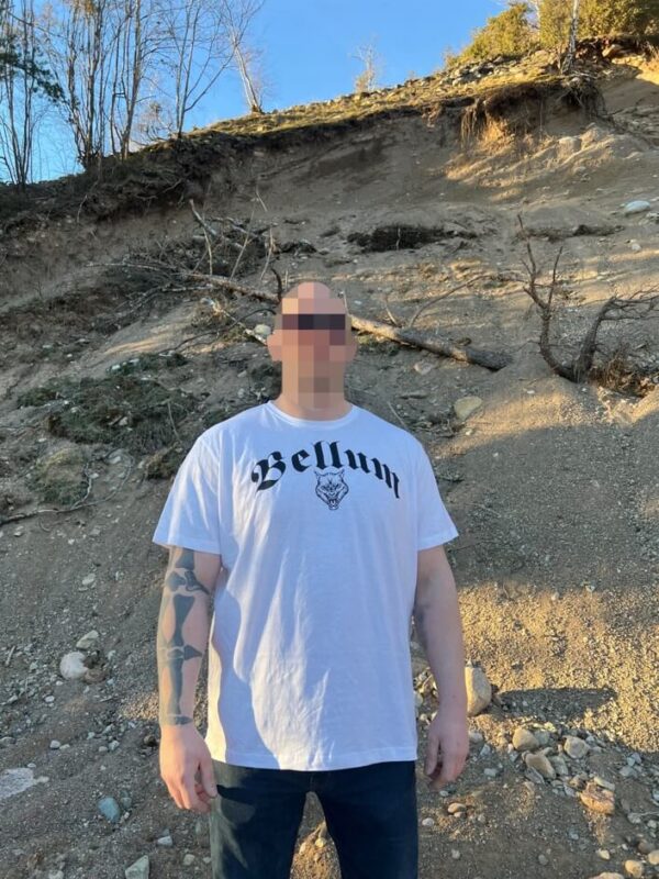 Bellum t-shirt vit