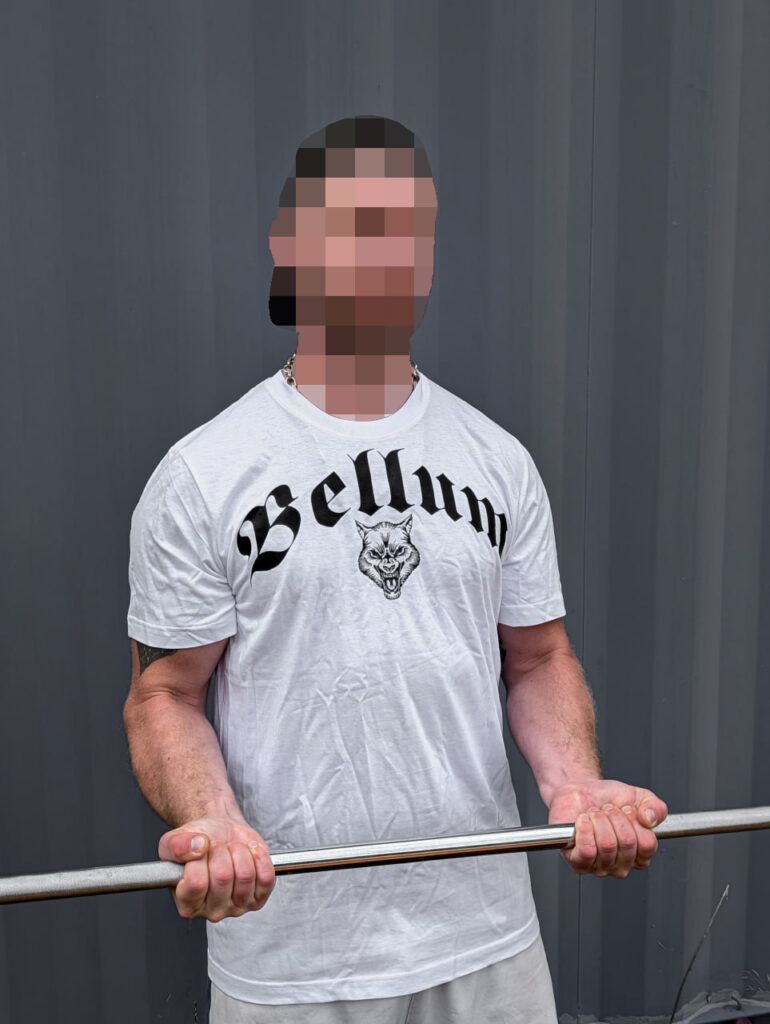 Bellum t-shirt (vit)