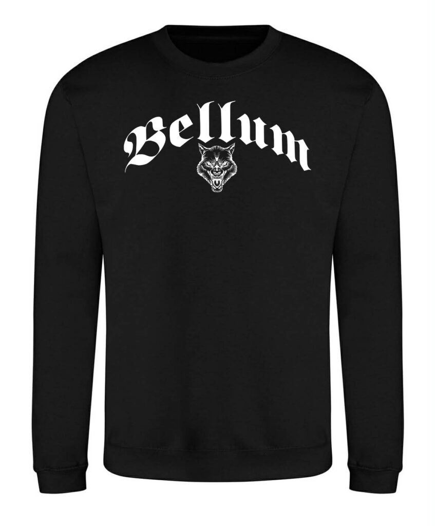 Bellum collegetröja (svart)